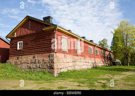 Alter Stall in Lappeenranta Festung Finnland Europa Stockfoto