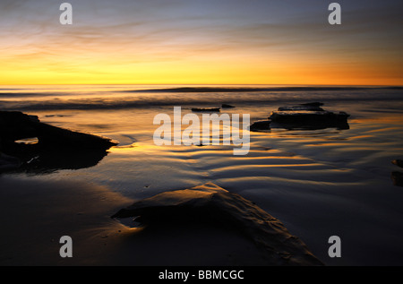 Sonnenuntergang in Cable Beach. Broome, Western Australia, Australia Stockfoto