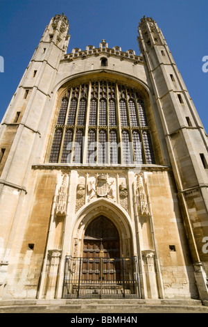 Westende des Kings College Chapel, Cambridge, UK Stockfoto
