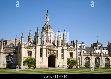 Der Eingang zum Kings College, Cambridge UK Stockfoto