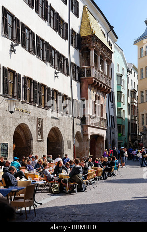Goldenes Dachl, "Goldenes Dachl", Altstadt, Innsbruck, Tirol, Austria, Europe Stockfoto