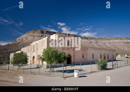 Mision San Francisco de Borja, Desierto Central, Baja California, Mexiko Stockfoto