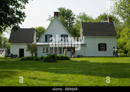 Mabee Farm historische Stätte Rotterdam Junction Mohawk Valley Schenectady County New Jersey Stockfoto