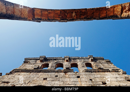 Kirche im Kloster Simeon Quala'at Samaan, Dead Cities, Syrien, Asien Stockfoto