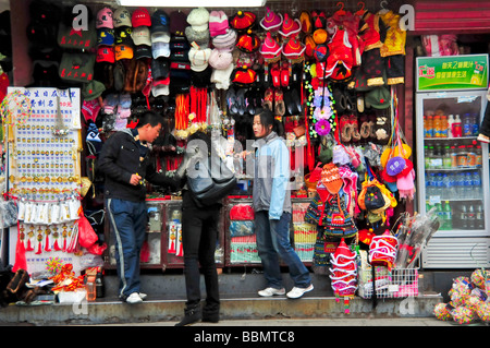 Kaufen Sie in der Innenstadt von Peking China ein Stockfoto