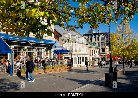 Jacques Cartier Platz Old Montreal Stockfoto