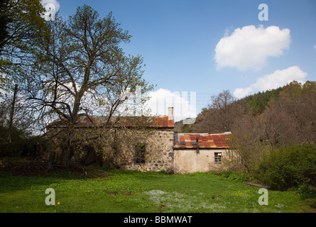 Wollspinnerei Knockando, Morayshire, Schottland Stockfoto