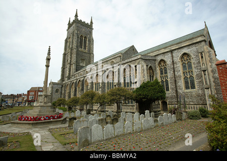 Cromer Kirche, Cromer, Norfolk, Großbritannien. Stockfoto