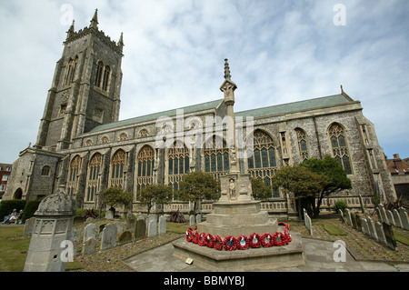 Cromer Kirche, Cromer, Norfolk, Großbritannien. Stockfoto