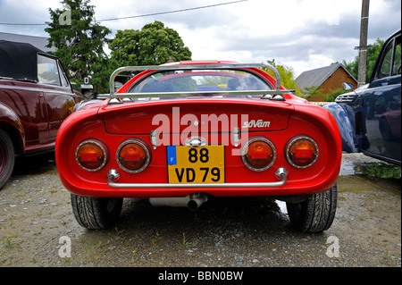 Alte klassische französische Sovam Sportwagen Stockfoto