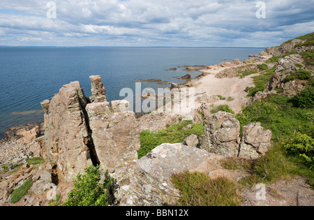 Hovs hallar, Bereich der geologischen Interset, Scania, Schweden Stockfoto