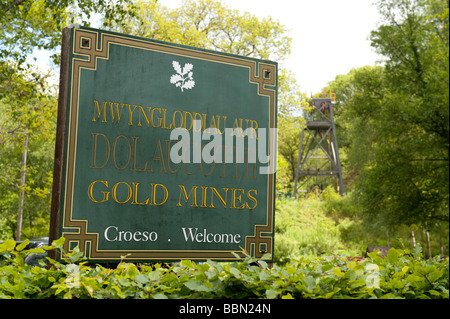 Dolaucothi Goldmine National Trust Carmarthenshire West Wales UK Stockfoto