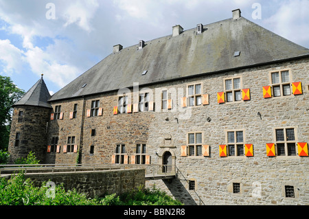 Brücke, Haus Kemnade, Wasser, Burg, Schloss, Museum, Ruhrgebiet, Ruhr, Destination, Hattingen, NRW, Nordrhein-Westfalen, Ge Stockfoto