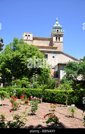 Die Kartause von Gärten, Gemeinde Valldemossa, Mallorca, Balearen, Spanien Stockfoto