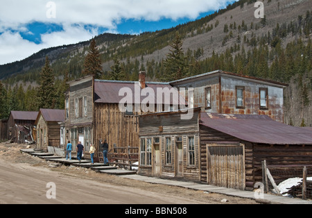 Colorado Saint Elmo Geisterstadt Stockfoto