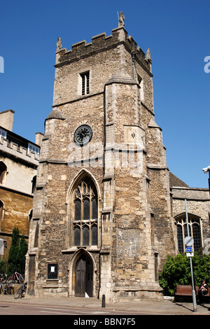 Pfarrkirche St Botolph an der Ecke der silver Street und Trumpington street Cambridge uk Stockfoto