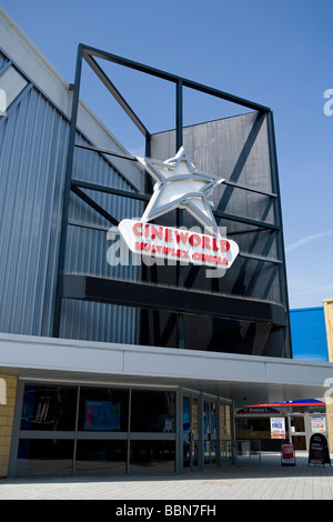 Cineworld Multiplex Kino in Chichester, West Sussex, Großbritannien Stockfoto