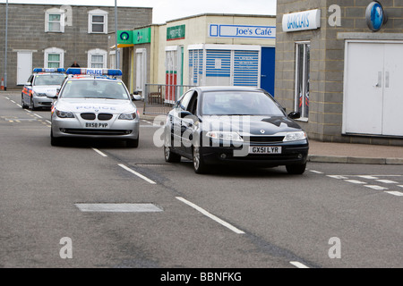 Londoner Polizei Offiziere in der Facharztausbildung an der Metropolitan Police Training Ärztehaus in Gravesend, Kent. Stockfoto