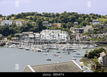 Geographie/Reisen, Irland, Kinsale, blick auf Dorf mit Marina, Additional-Rights - Clearance-Info - Not-Available Stockfoto