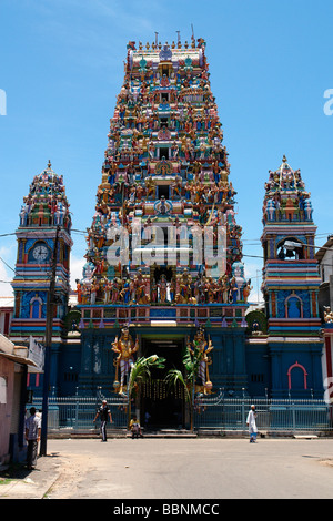 Geographie/Reisen, Sri Lanka, Colombo: Hindu Sri Sivasubramaniya Swamy Tempels, Außenansicht, Additional-Rights - Clearance-Info - Not-Available Stockfoto