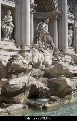 Geographie/Reisen, Italien, Rom, der Trevi-brunnen, Additional-Rights - Clearance-Info - Not-Available Stockfoto