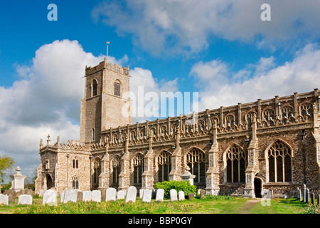 Holy Trinity Church in Blythburgh in Suffolk Stockfoto