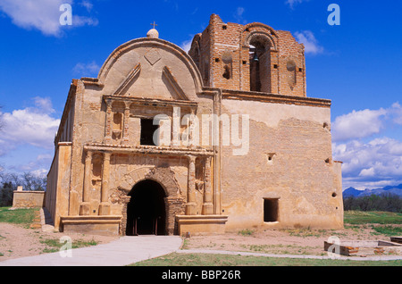 Die Missionskirche San Jose de Tumacacori Tumacacori National Historic Park Arizona Stockfoto