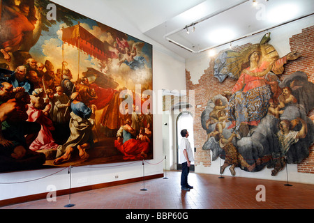 DAS MUSEO DELL'OPERA DEL DUOMO, CAMPO DEI MIRACOLI (MUSEUM DES DOMS), PISA, TOSKANA, ITALIEN Stockfoto