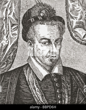 Henri III., König von Frankreich, 1551-1589. Stockfoto