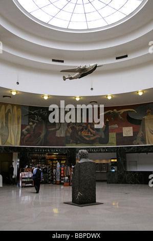 Marine Air Terminal eine Art-déco-historisches Gebäude von La Guardia Airport in Queens New York USA Stockfoto