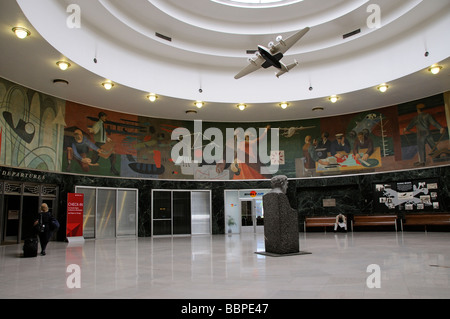 Marine Air Terminal eine Art-déco-historisches Gebäude von La Guardia Airport in Queens New York USA Stockfoto