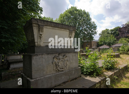 "Marienkirche" "Walthamstow Village" "Walthamstow Conservation Area" "London Borough of Waltham Forest" "Friedhof" Stockfoto