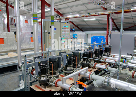 Neuen Betriebsraum Industriegebäude Stockfoto