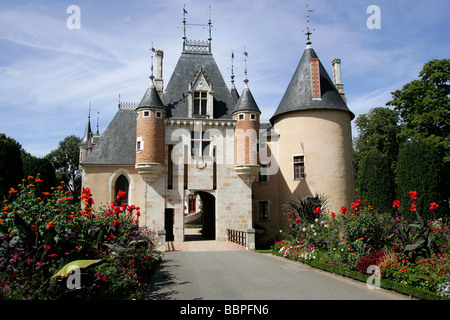 RATHAUS, SAINT-FLORENT-SUR-CHER, CHER (18), FRANKREICH Stockfoto