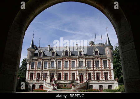 RATHAUS, SAINT-FLORENT-SUR-CHER, CHER (18), FRANKREICH Stockfoto