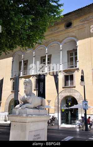 Casal Solleric, Paseo de Born, Palma de Mallorca, Mallorca, Balearen, Spanien Stockfoto