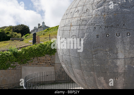 Die großen Globus im Durlston in der Nähe von Swanage in Dorset Stockfoto