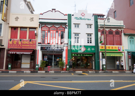 Chinatown, South Bridge Road, Singapur, Südostasien Stockfoto