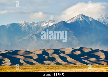 Colorado San Luis Valley Great Sand Dunes National Park Preserve Stockfoto