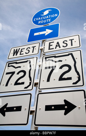 State Highway Traffic Sign Florida Stockfoto