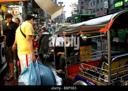 Chinatown Yaowarat Road, Bangkok, Thailand Stockfoto