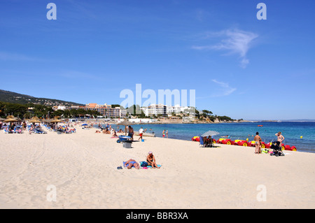 Platja des Carregador, Palmanova, Calvia Gemeinde, Mallorca, Balearen, Spanien Stockfoto