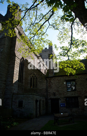 Brecon Kathedrale der Diözese von Swanage und Brecon Stockfoto