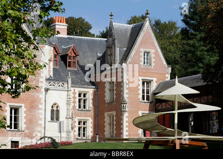 LEONARDO DA VINCI PARK, CHATEAU DU CLOS LUCE, AMBOISE, INDRE-ET-LOIRE (37), FRANKREICH Stockfoto