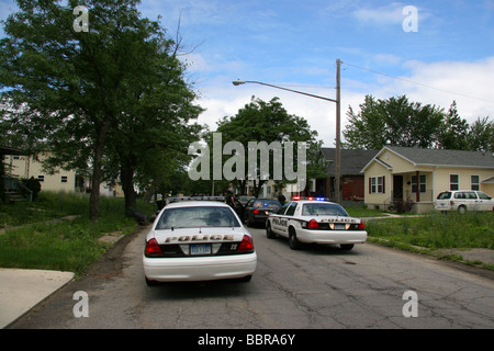 Grosse Pointe Park Polizei in Detroit Michigan/USA Stockfoto