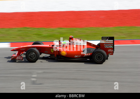 Formel 1 Grand Prix 2 3 4 April 2009 bei Sepang International Circuit Malaysia Stockfoto