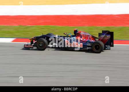 Formel 1 Grand Prix 2 3 4 April 2009 bei Sepang International Circuit Malaysia Stockfoto