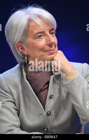 CHRISTINE LAGARDE, MINISTER FÜR WIRTSCHAFT, INDUSTRIE UND BESCHÄFTIGUNG, 91. KONGRESS DER FRANZÖSISCHEN BÜRGERMEISTERN UND REGIONALEN GEBIETSKÖRPERSCHAFTEN Stockfoto