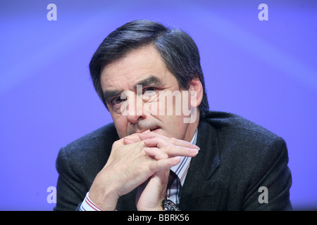 FRANCOIS FILLON, HERR MINISTERPRÄSIDENT, 91. KONGRESS DER FRANZÖSISCHEN BÜRGERMEISTERN UND REGIONALEN GEBIETSKÖRPERSCHAFTEN Stockfoto