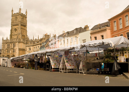 Der Markt, Cirencester Stockfoto